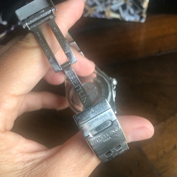 Breitling Galactic 36 MOP Diamond Dial Watch - Picture 7 of 8